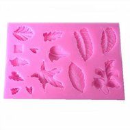 Natural Tree Leaf Candy Fondant Mold/ Cake decoration mold / Silicone Sugar Craft Chocolate Cake Mould By Palker... N3