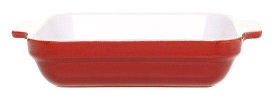 Emile Henry Square Baking Dish, White N2