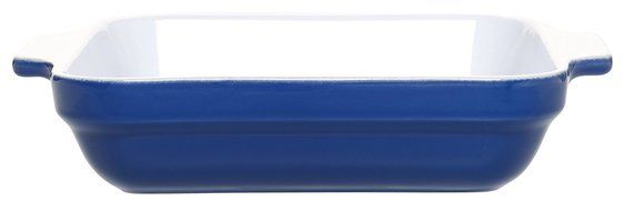 Emile Henry Square Baking Dish, White N3