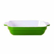 Emile Henry Square Baking Dish, White N4