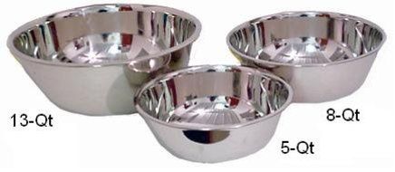 13-Qt Extra Heavy Stainless Steel Mixing Bowl