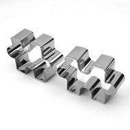 GXHUANG Game Puzzles Cookie Cutter Set, Set of 2 - Stainless Steel (Puzzles) N4