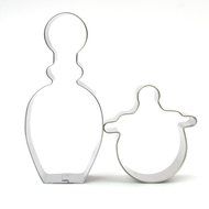 GXHUANG Game Puzzles Cookie Cutter Set, Set of 2 - Stainless Steel (Puzzles) N7