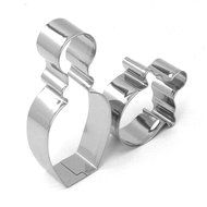 GXHUANG Game Puzzles Cookie Cutter Set, Set of 2 - Stainless Steel (Puzzles) N10