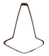 Large Road Safety Traffic Cone Copper Cookie Cutter