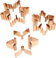 Old River Road Snowflake Art Shape Cookie Cutter, Copper N4