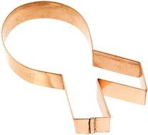 Old River Road Snowflake Art Shape Cookie Cutter, Copper N6