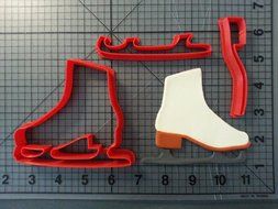 Ice Skate Cookie Cutter Set (4 inch) N2
