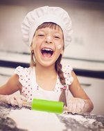 Rolling Pin - Form Meets Function with Professional Nonstick Kitchen Utensils. 2 Piece Set. Great Baking Supplies... N3
