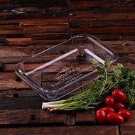 Personalized Casserole Baking Dish 2 Liter N2