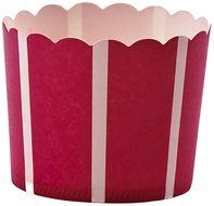 Simply Baked Large Paper Baking Cup, Red, White &amp; Blue, 20-Pack, Entertain with Ease and Style, Serve Cupcakes... N9