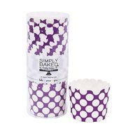 Simply Baked Large Paper Baking Cup, Red, White &amp; Blue, 20-Pack, Entertain with Ease and Style, Serve Cupcakes... N20