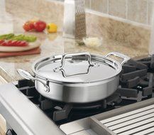 Cuisinart MCP55-30 MultiClad Pro Stainless 5-1/2-Quart Casserole with Cover N4