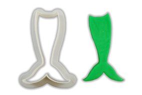 Mermaid Tail Cookie Cutter - STANDARD - 3 Inches