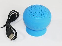 eBargain Accessories&reg; Universal Portable Wireless Bluetooth 3.0 Suction Cup Mount Speaker With Mic &amp; Built-In... N14