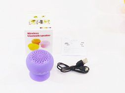 eBargain Accessories&reg; Universal Portable Wireless Bluetooth 3.0 Suction Cup Mount Speaker With Mic &amp; Built-In... N20