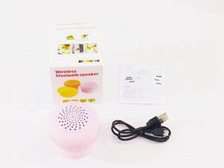 eBargain Accessories&reg; Universal Portable Wireless Bluetooth 3.0 Suction Cup Mount Speaker With Mic &amp; Built-In... N31