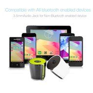 iRULU Portable Mini Wireless Bluetooth Speaker Built-in Microphone Black N4