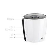 iRULU Portable Mini Wireless Bluetooth Speaker Built-in Microphone Black N14
