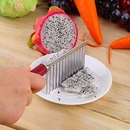 Generic Stainless Steel Potato Chip Vegetable Crinkle Wavy Cutter Blade Slicer N3