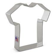 Ann Clark T Shirt Cookie Cutter - 4.4 Inches - Tin Plated Steel