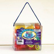 Alef Bet Plastic Cookie Cutters, Includes All 27 Letters
