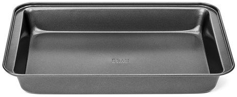 GRAN 5 Piece Nonstick Bakeware Set: 6 Cup Muffin Pan, Cookie Sheet, Loaf Pan, Lasagna Pan, Icing Spatula N3