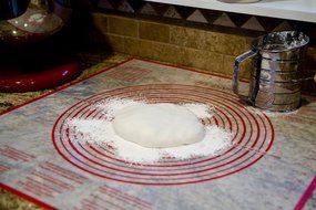 Ambrosial Silicone, Non-slip, 24x24 Inch Extra Large Mat, for Pastry, Dough, Pie Crust, with Measurements, Marshmallow... N6