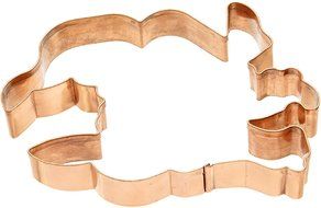 Old River Road Haunted House Shape Cookie Cutter, Copper N3