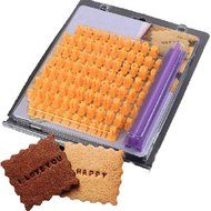 LOHOME(TM) Biscuit Cookie Alphabet Letter Numbers Stamp Embosser Mold Cake Decorating Tools