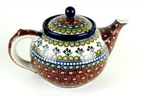 Polish Pottery Golden Pastures Medium Teapot