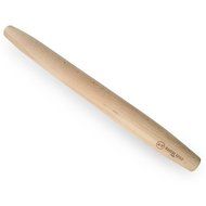French Rolling Pin. Tapered Solid Wood Hand Crafted Design. Perfect for Pie, Pastry &amp; Pizza Dough. N4