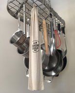 French Rolling Pin. Tapered Solid Wood Hand Crafted Design. Perfect for Pie, Pastry &amp; Pizza Dough. N6
