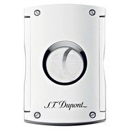 ST Dupont MaxiJet Chrome Cigar Cutter with Leather Pouch