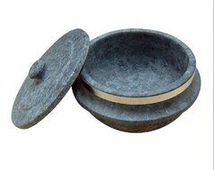 M.V. Trading MVGKB7 Granite Stone Dolsot Bibimbap Bowl, 7 Inches N3