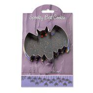 Spooky Bat Cookie and Fondant Cutter - Ann Clark - 4 Inches - US Tin Plated Steel