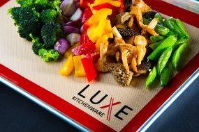 Non-Stick Silicone Baking Mats - Premium Quality - Fits Half Large (Standard) and Quarter Size Cooking Sheet Pans... N2