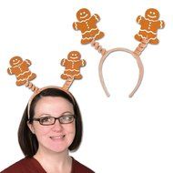 Beistle Gingerbread Man Boppers Party Hat