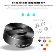 Bluetooth Speakers,Guojia Wireless Portable Mini Speaker Build in Mic with TF Card Port for iPhone and Other Smart... N3