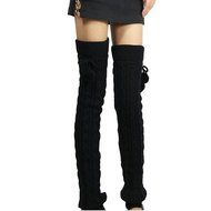 Ieasysexy Women Ladies Winter Fashion Leg Warmers Stocking Knit Thick Long Socks Lady Knit Crochet Legging Best... N3
