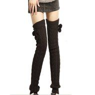Ieasysexy Women Ladies Winter Fashion Leg Warmers Stocking Knit Thick Long Socks Lady Knit Crochet Legging Best... N4