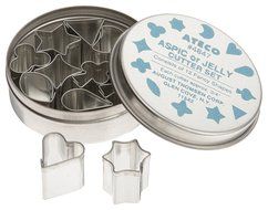Ateco 12 Piece Aspic/Jelly Cutter Set, .5 Inch N2