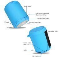 Bluetooth Speakers, YEONPHOM Super Bass Wireless Portable Outdoor Stereo Speaker with LED Colorful Light Build-in... N10