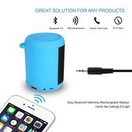 Bluetooth Speakers, YEONPHOM Super Bass Wireless Portable Outdoor Stereo Speaker with LED Colorful Light Build-in... N12