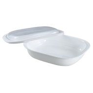 Corelle Bake, Serve, Store 3-qt Rectangle Bakeware Dish w/ Plastic Cover