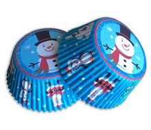 Christmas Baking Cups - 75 Pack - Standard Christmas Muffin Liners - Premium Disposable Christmas Cupcake Liners... N3