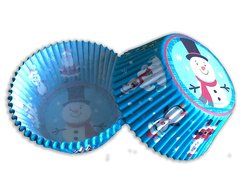 Christmas Baking Cups - 75 Pack - Standard Christmas Muffin Liners - Premium Disposable Christmas Cupcake Liners... N4