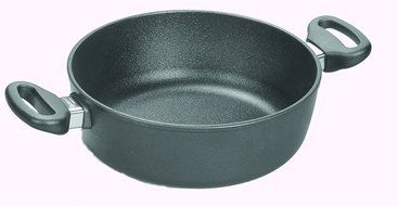 Woll Nowo Titanium Saut&eacute; Casserole Pan with Side Handles and Lid, 5.8-Quart