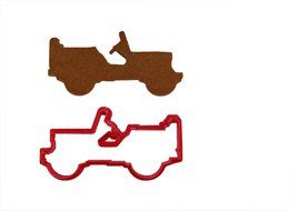 Military Jeep Cookie Cutter