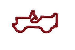 Military Jeep Cookie Cutter N2